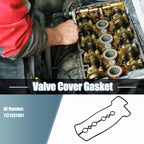 Engine Valve Cover Gaskets for Toyota Yaris (2002–2012) No. 1121397401 Black