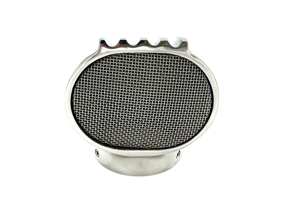 Air Cleaner Scoop Replacement for Polished 2-5/8 in Carburetor (Universal)