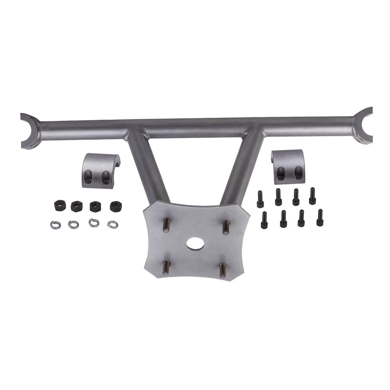 Silver Rear Spare Tire Carrier Mounting for Polaris RZR XP 1000 Turbo (2014–2023)