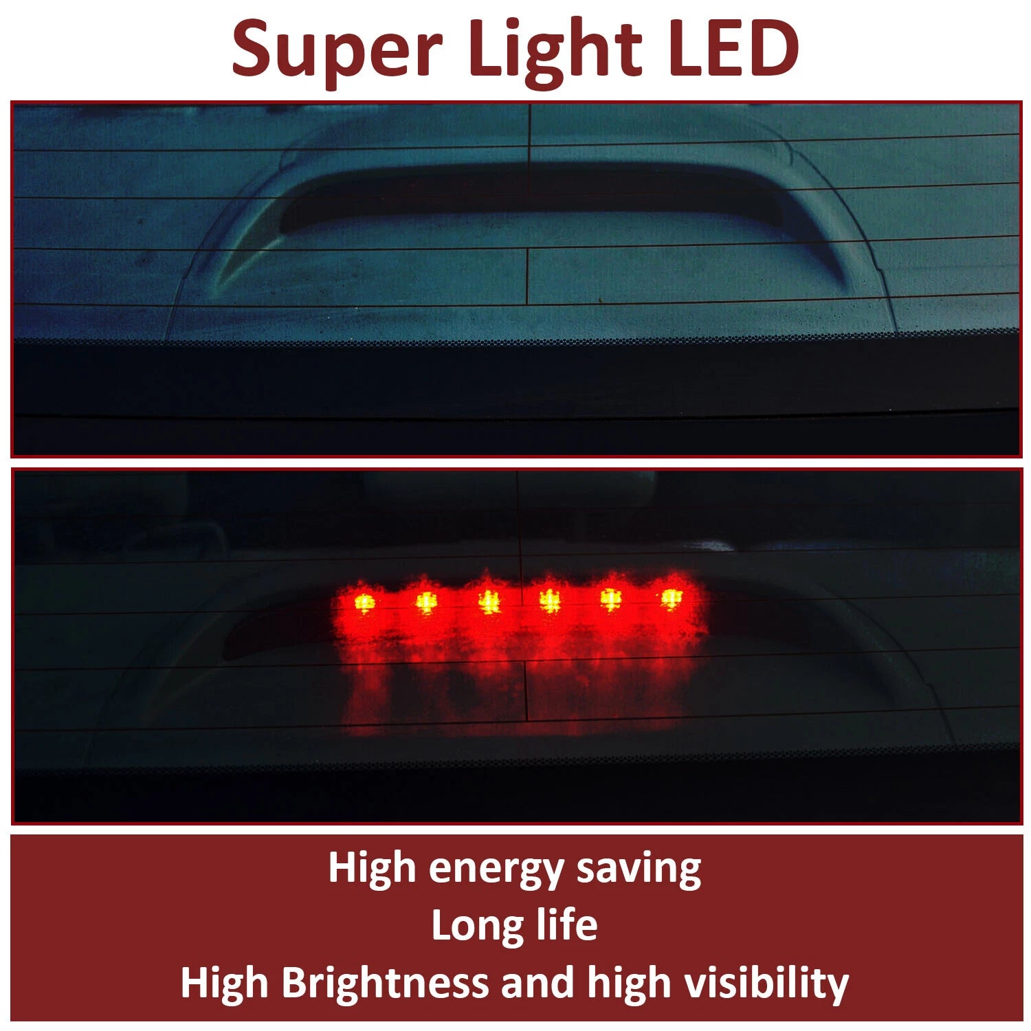 LED Third High Mount Brake Light for Honda Civic EX Coupe (2006–2011)