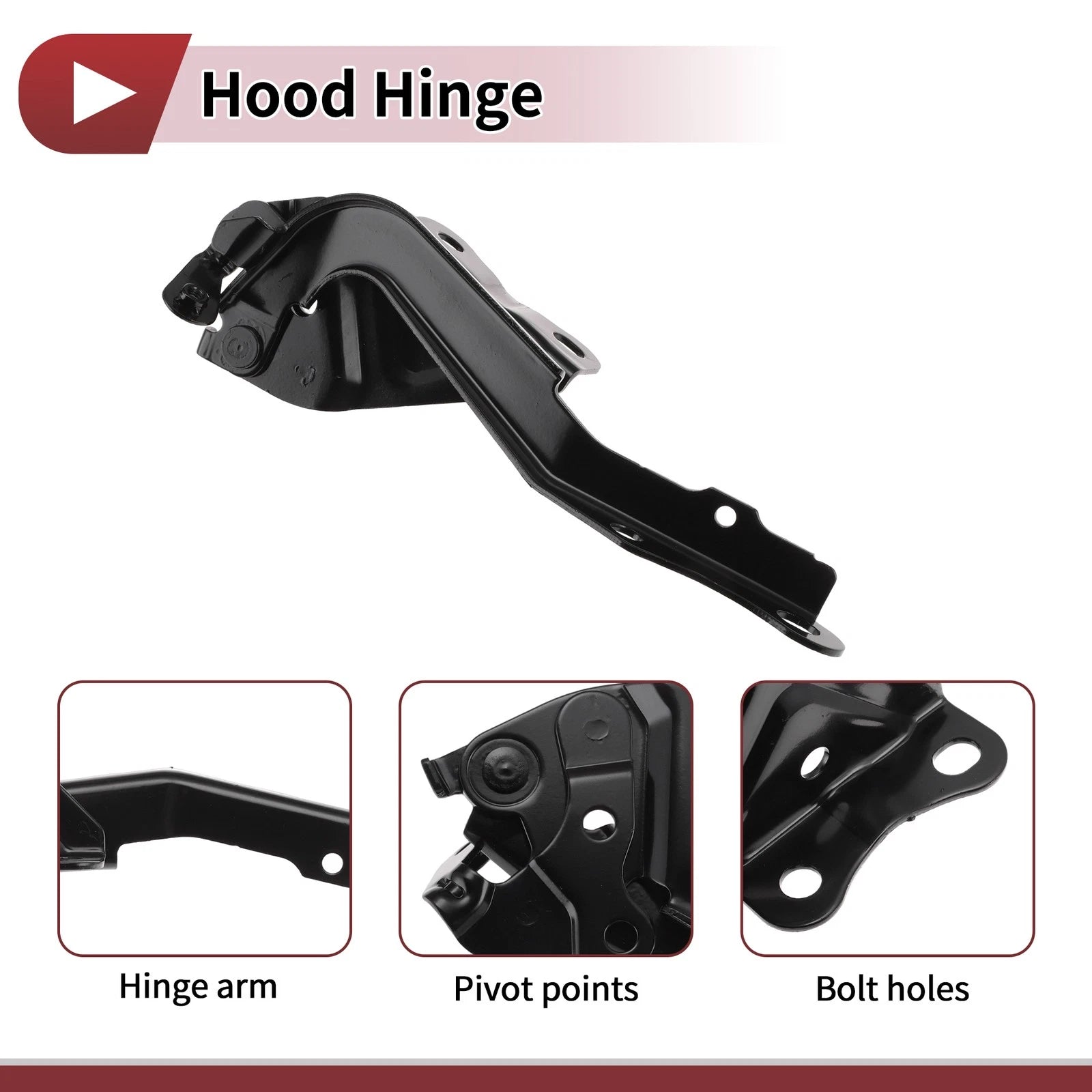 Hood Hinge for Toyota Highlander (2009–2015) Right Side