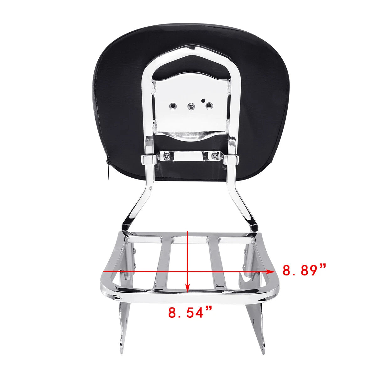 Sissy Bar Backrest Luggage Rack for Harley Heritage Softail FLST (1984–2017)