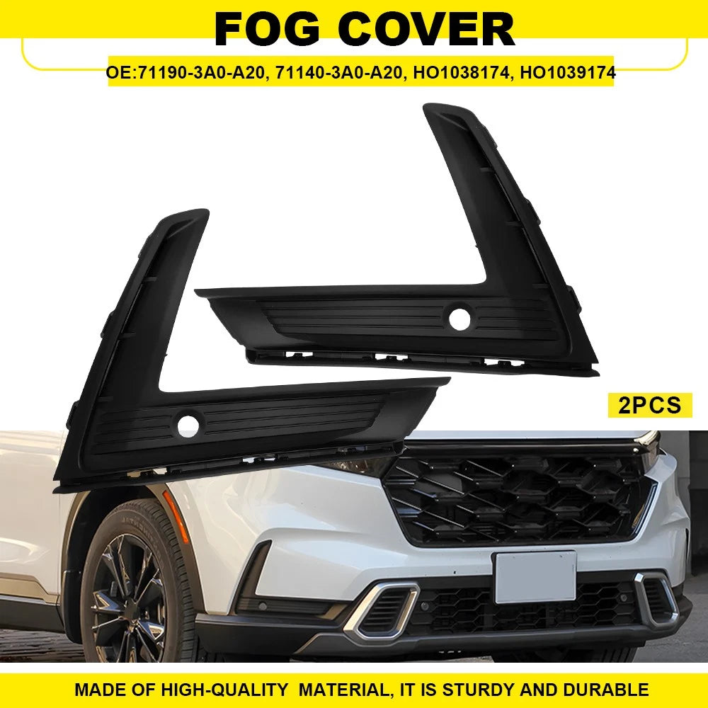 2X Fog Light Covers for Honda CR-V (2023–2025) EXV, Driver & Passenger Side