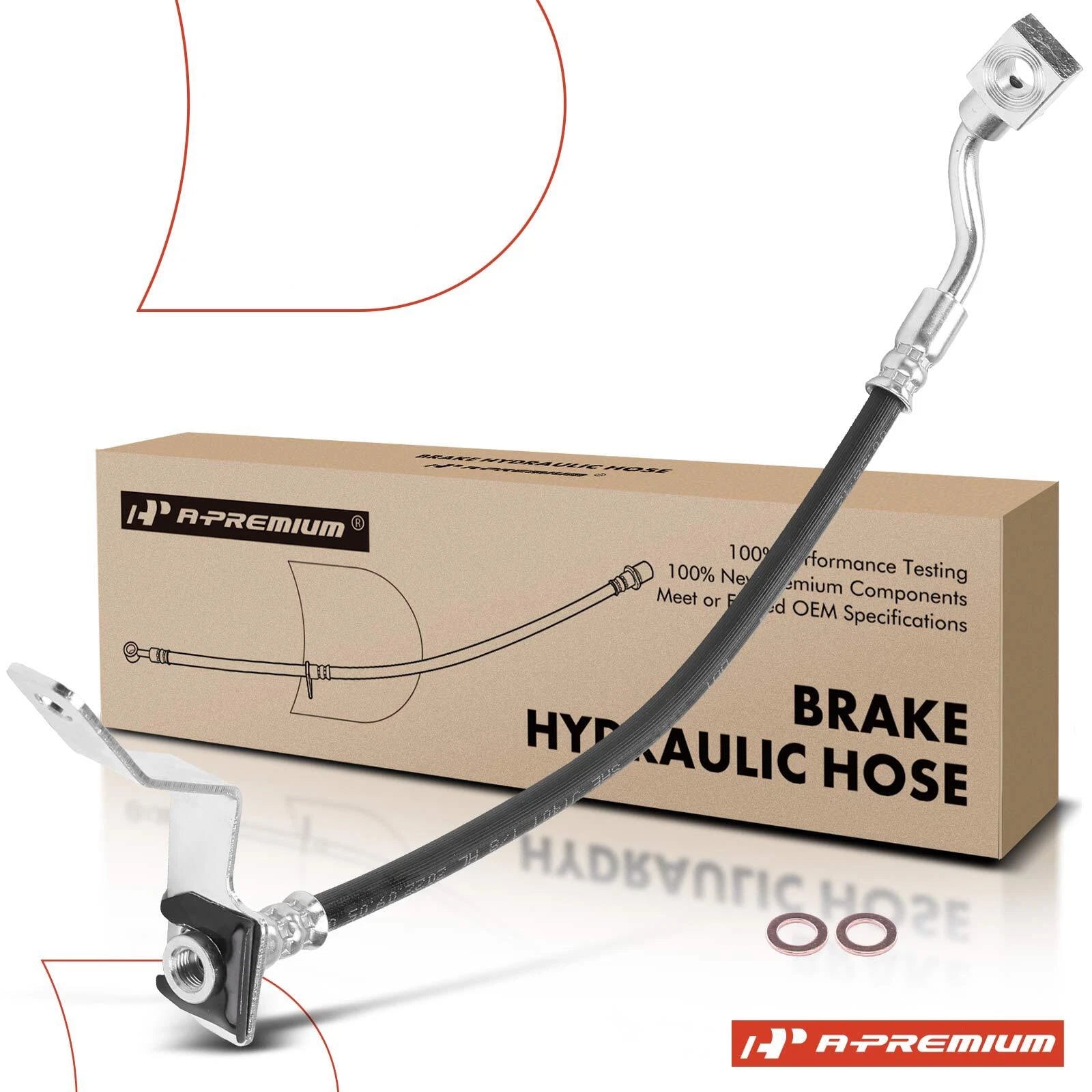 Rear Right Brake Hydraulic Hose for Chevy Silverado 1500 (1999–2004)