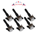 Set of 6 Ignition Coils for BMW E46 E39 X5 E36 (1998–2006)