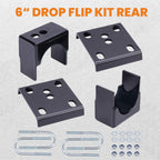 6" Axle Drop Flip Kit for Dodge Ram D100 D150 (1972-1993)