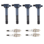 Set of 4 Ignition Spark Plugs for Acura TSX 2.4L L4 (2004–2008) UF417 6994