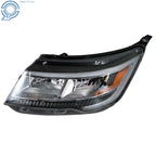Halogen Headlights for Ford Explorer (2016-2018) with LED DRL Chrome Housing