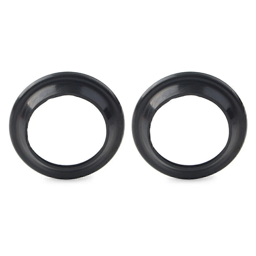 2X Front Fork Damper Shock Absorber Dust Seals for Motorcycle (33X45MM)
