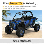 Set of 4 Rim Caps for Polaris RZR XP 1000 (2017–2022)
