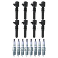 Set of 8 Ignition Coils & NGK G-Power Spark Plugs for DeVille Camaro Yukon