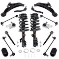 Front Struts + Control Arms Sway Bar Tie Rods For Toyota Camry 2007 2008-2011