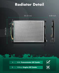 Aluminum Radiator for Hyundai Elantra (2011–2013) & Kia Soul (2012–2013)