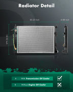 Aluminum Radiator for Hyundai Elantra (2011–2013) & Kia Soul (2012–2013)