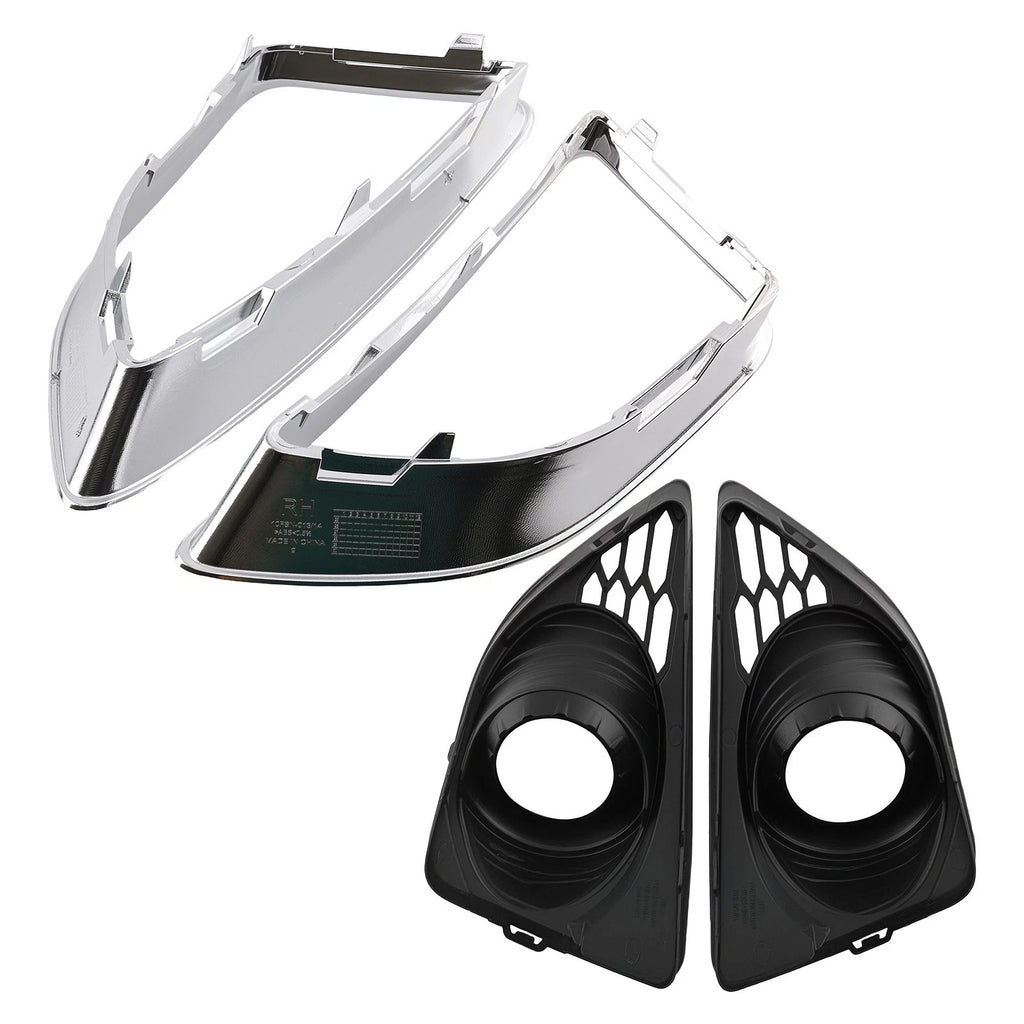 Chrome Fog Lamp Grille for Ford Fusion 2.5L 3.0L (2010–2012) FO1039139