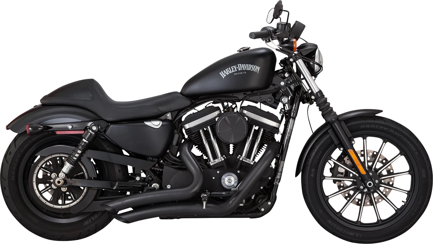 Vance & Hines Big Radius Exhaust for Harley Sportster (2014–2022)