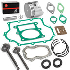 Engine Rebuild Kit Piston Rings & Valve for Club Car Gas Golf Cart (1986–1991)
