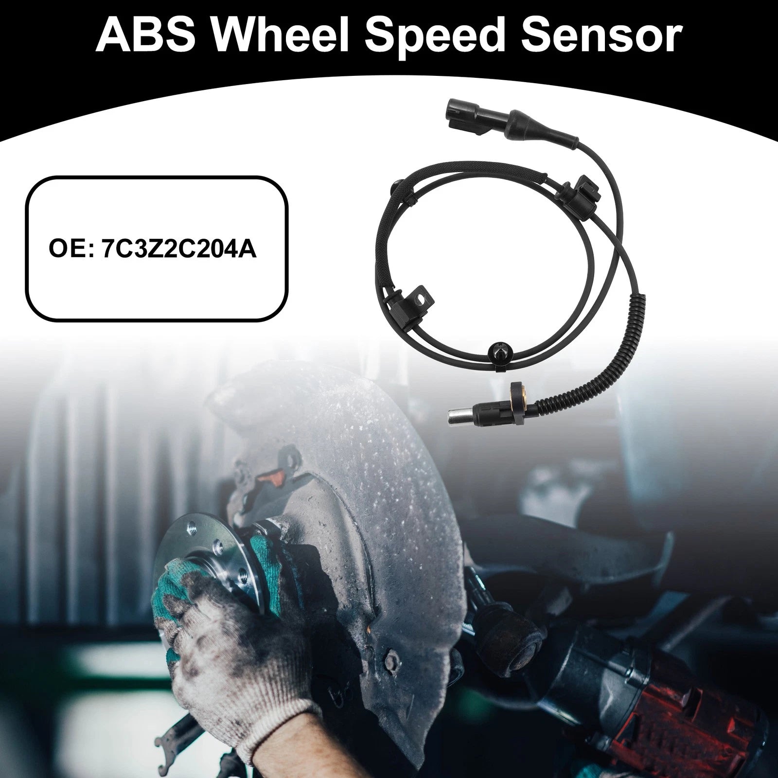 ABS Wheel Speed Sensor No.7C3Z2C204A for Ford F-250 Super Duty (2007–2010)