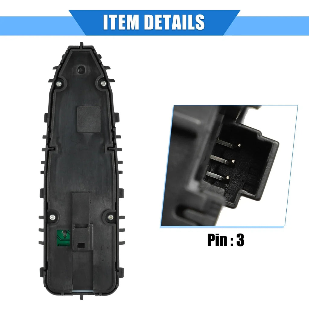 3 Pins Window Control Switch for MERCEDES S500 (2013-2017)