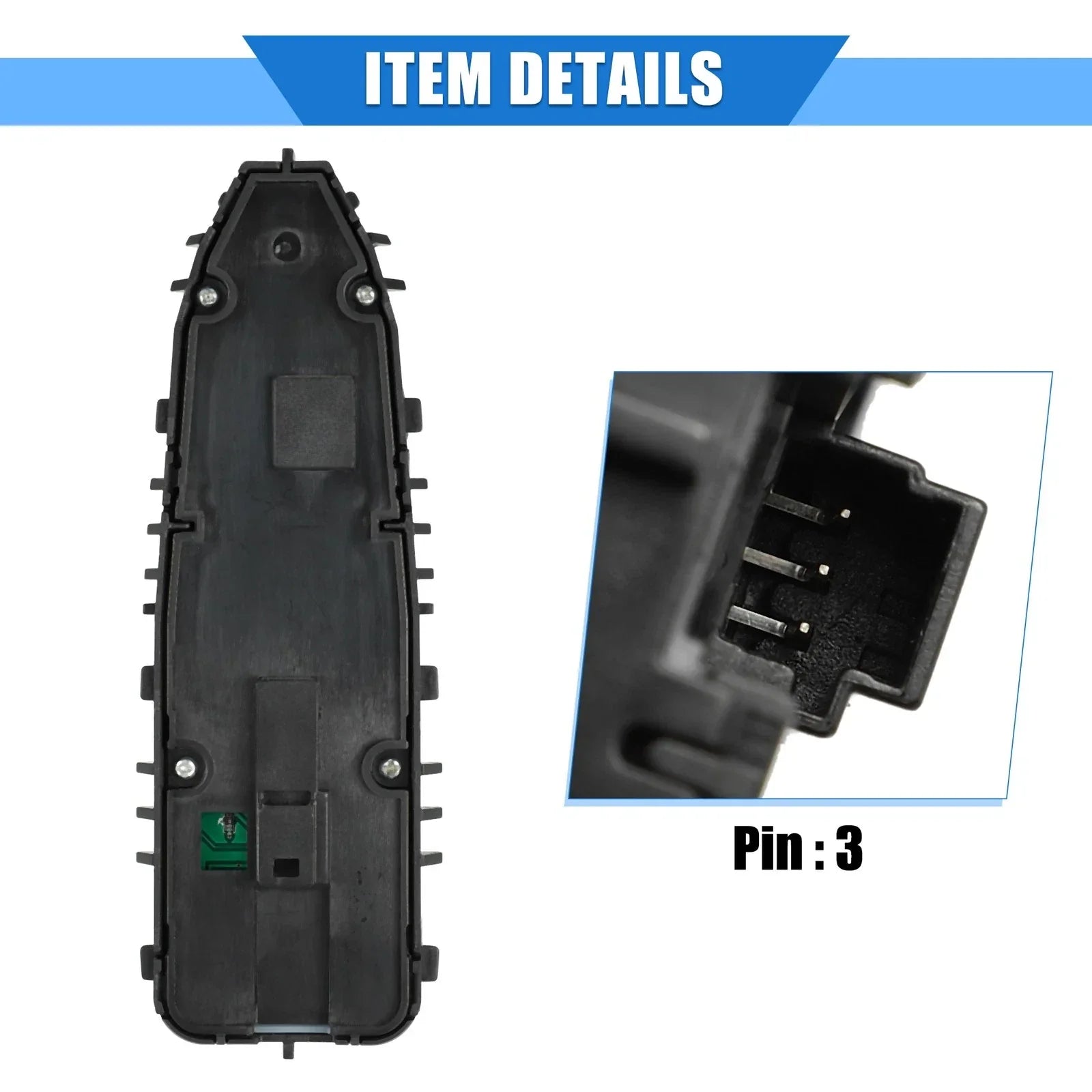3 Pins Window Control Switch for MERCEDES S500 (2013-2017)