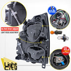 HID Headlight for Cadillac CTS (2008–2014) Chrome LED DRL RH