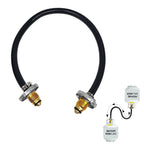 Propane Cylinder Tank Refill Adapter for Grilling (Compatible with Most Models)