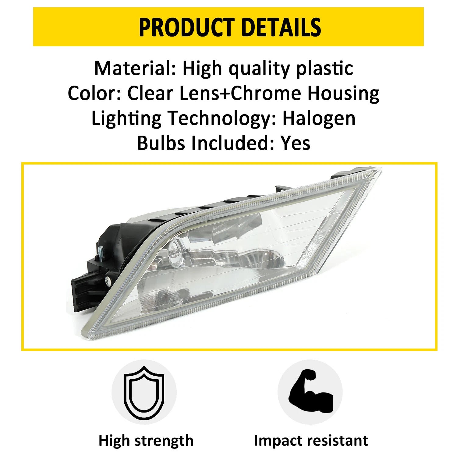 Fog Lights Pair for Honda Odyssey (2011-2013)