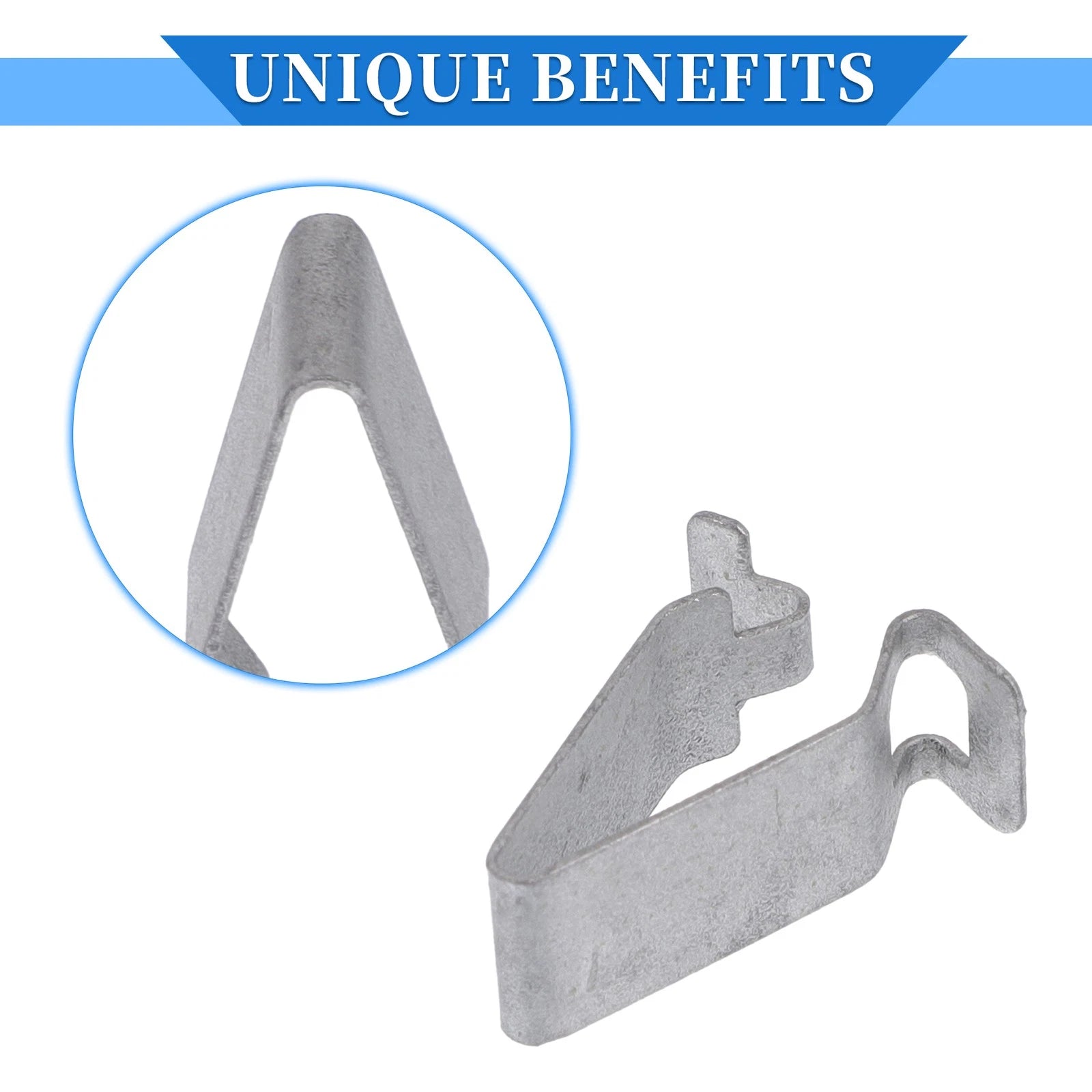 10 Pcs B-Pillar Trim Panel Clip for Volkswagen Jetta (2011–2023) Metal