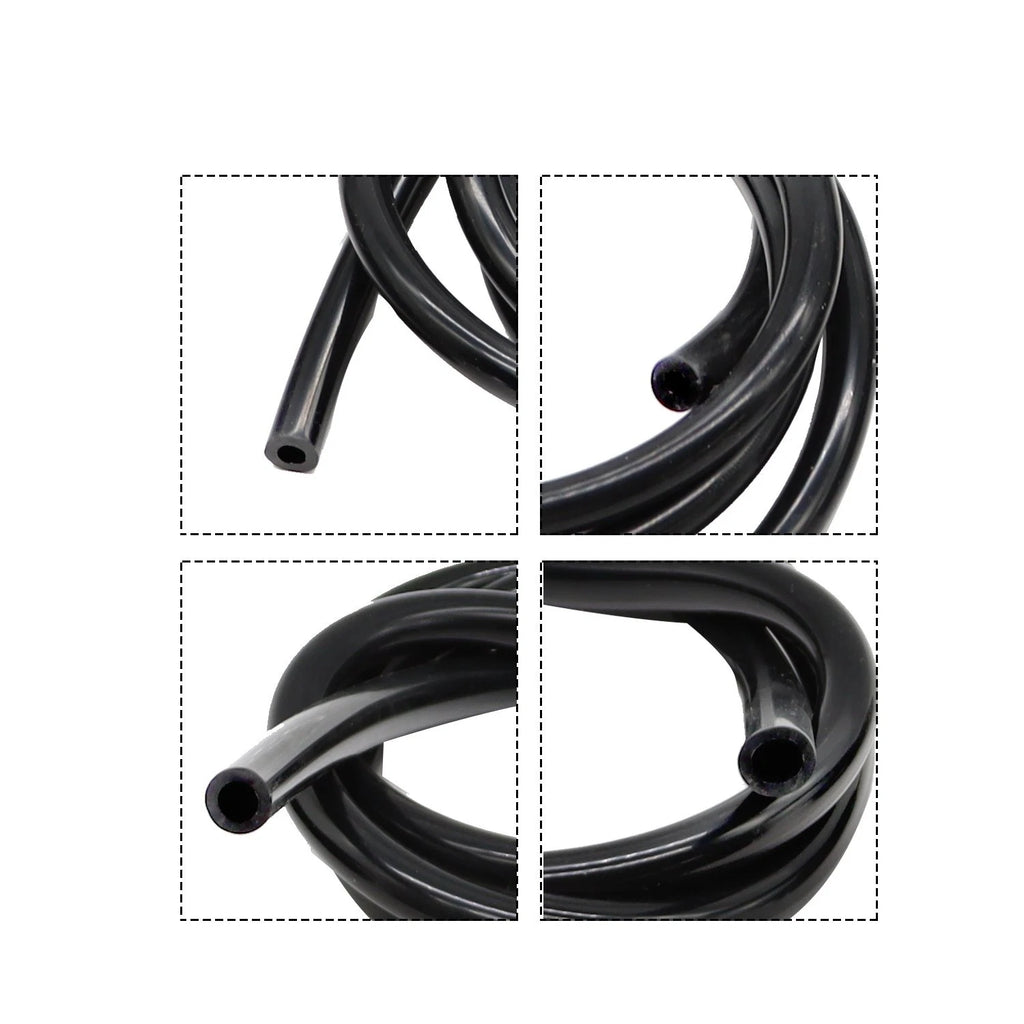 Set of 4 Vacuum Tubing Hose Lines 5/32 1/4 5/16 3/8" 5FT 130PSI