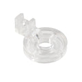 1/2" Clear Free Motion Couching Echo Quilting Ruler Presser Foot for Low Shank
