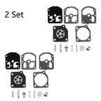 2X Carburetor Rebuilt Kit for Homelite 330 Chainsaw (Zama RB-3, C1S-H2A)
