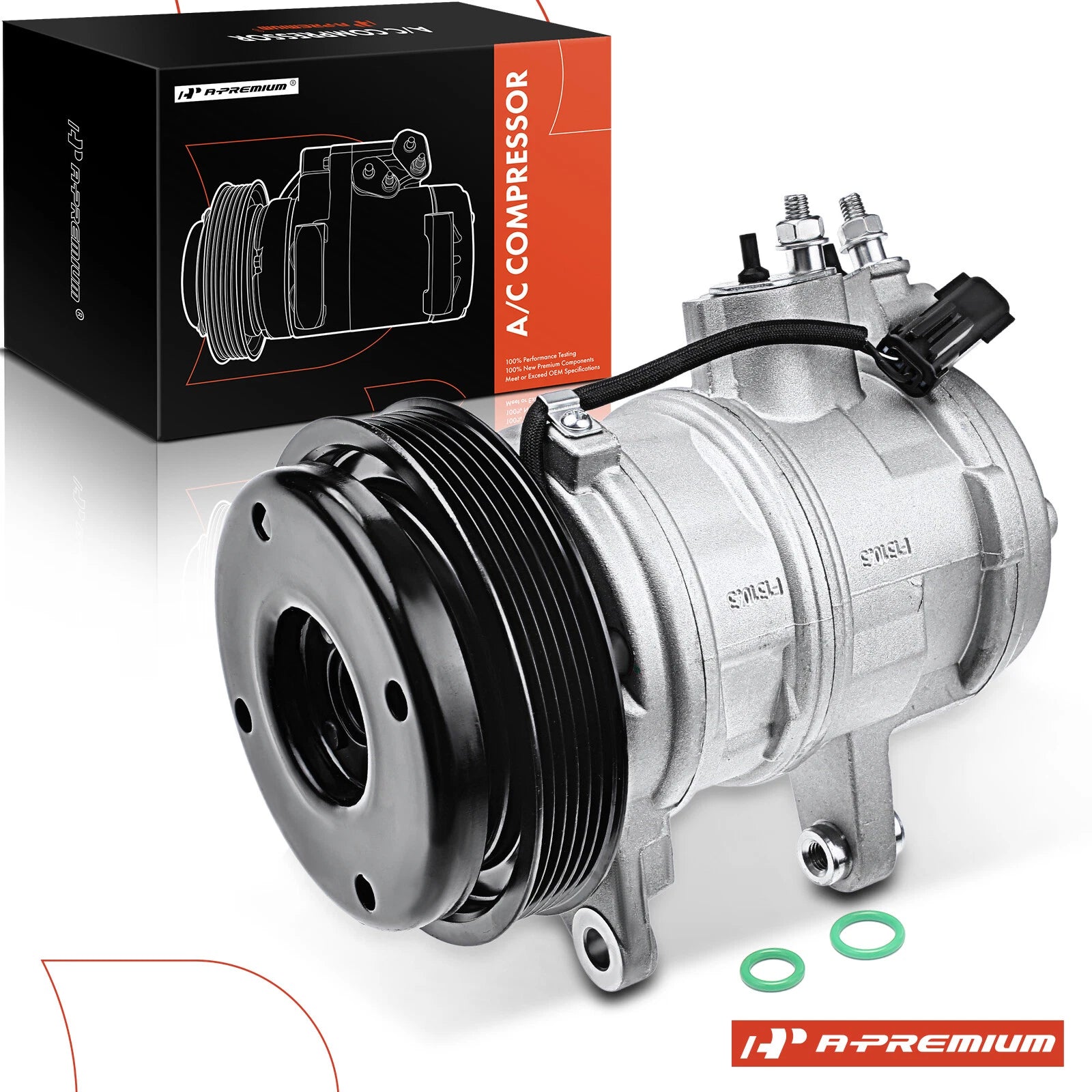 A/C Compressor with Clutch for Dodge Durango (2008–2009)