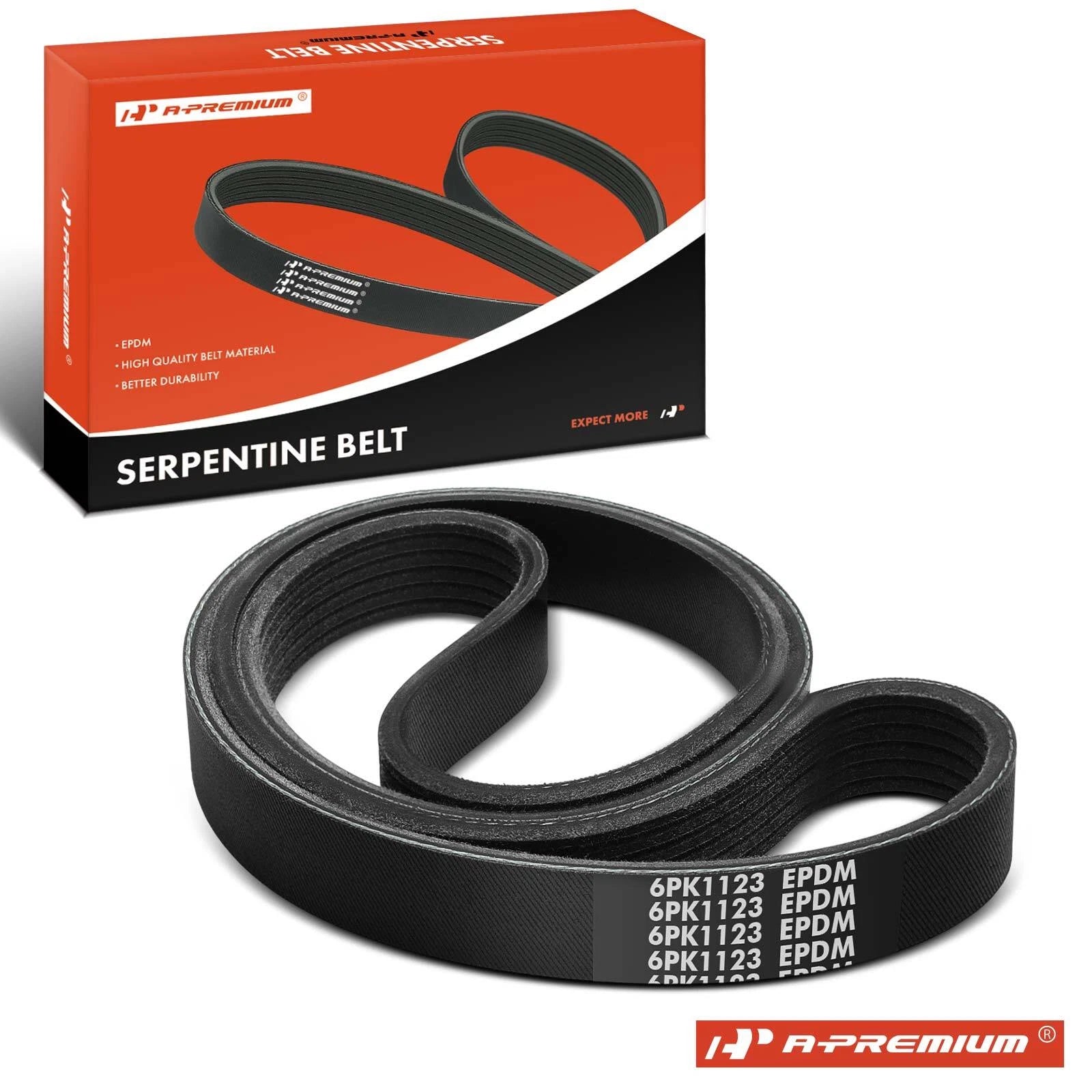 Serpentine Belt for Toyota Corolla, Volkswagen Jetta