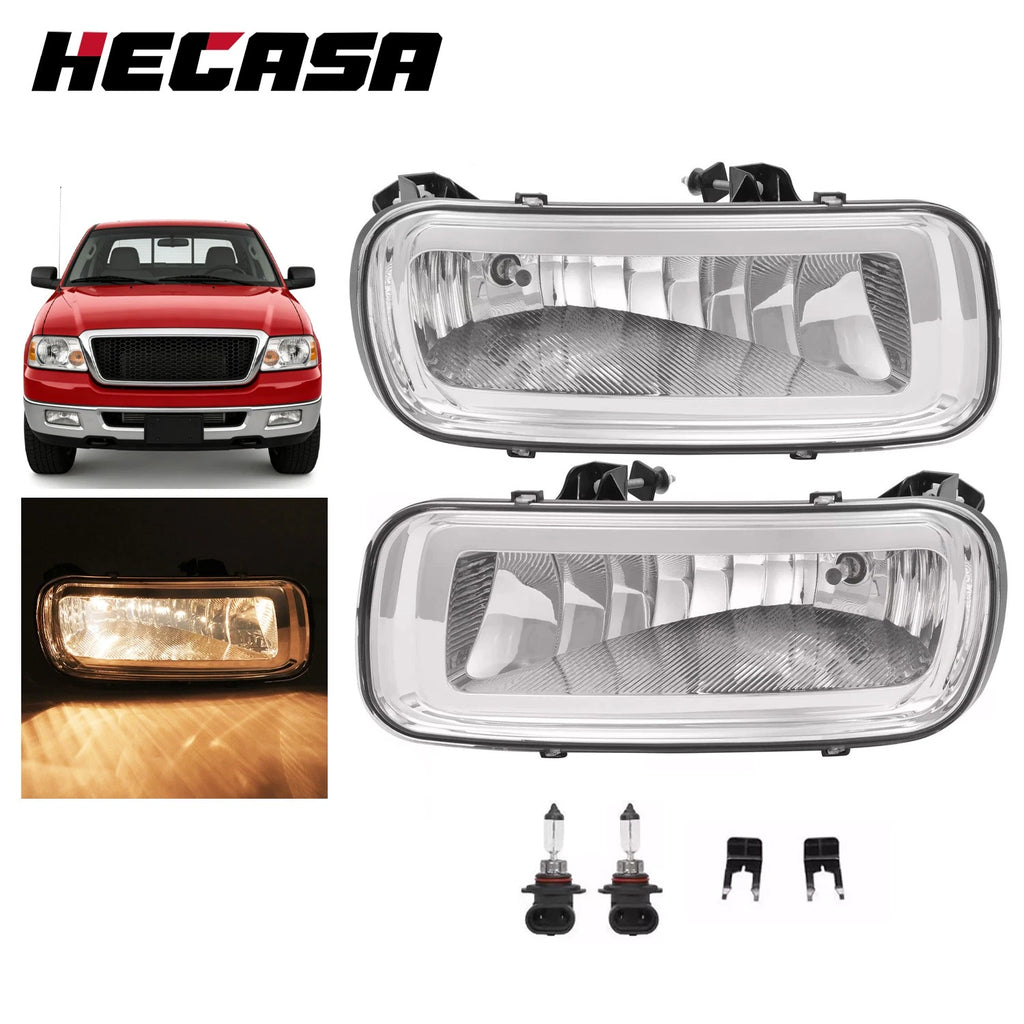 2X Fog Lights with Bulbs for Ford F-150 (2004–2006) 5L3Z15201A