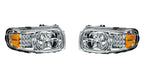 Premium LED Headlights with LED DRL and Turn Signals for Peterbilt 388/389 (2010–2021)