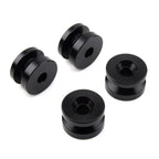Black Motorcycle Trunk Base Plate Tail Box Pad Bracket Spacer