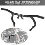 Front Engine Guard Highway Crash Bar for Harley Touring Road King (2014–2023)
