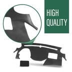 Dashboard Cover for Hyundai Sonata (2011–2014) - Soft TPE Black Overlay