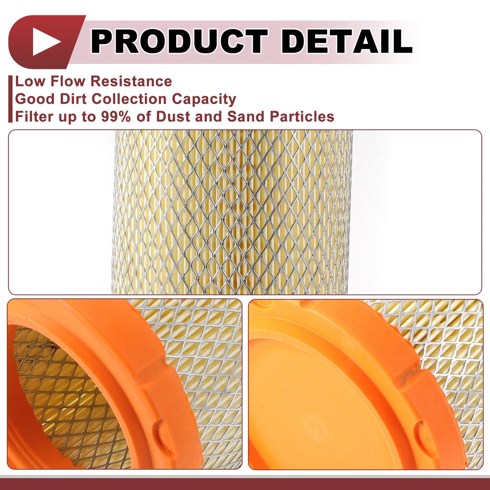 Car Engine Air Filter for Chevrolet Express 1500 (2001–2014) No. 22909882