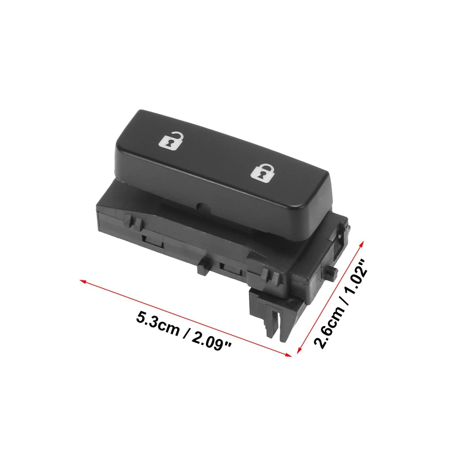 Door Lock Mirror Switch 5804093 SW9550 for Chevrolet Silverado 2500 HD (2007–2014)