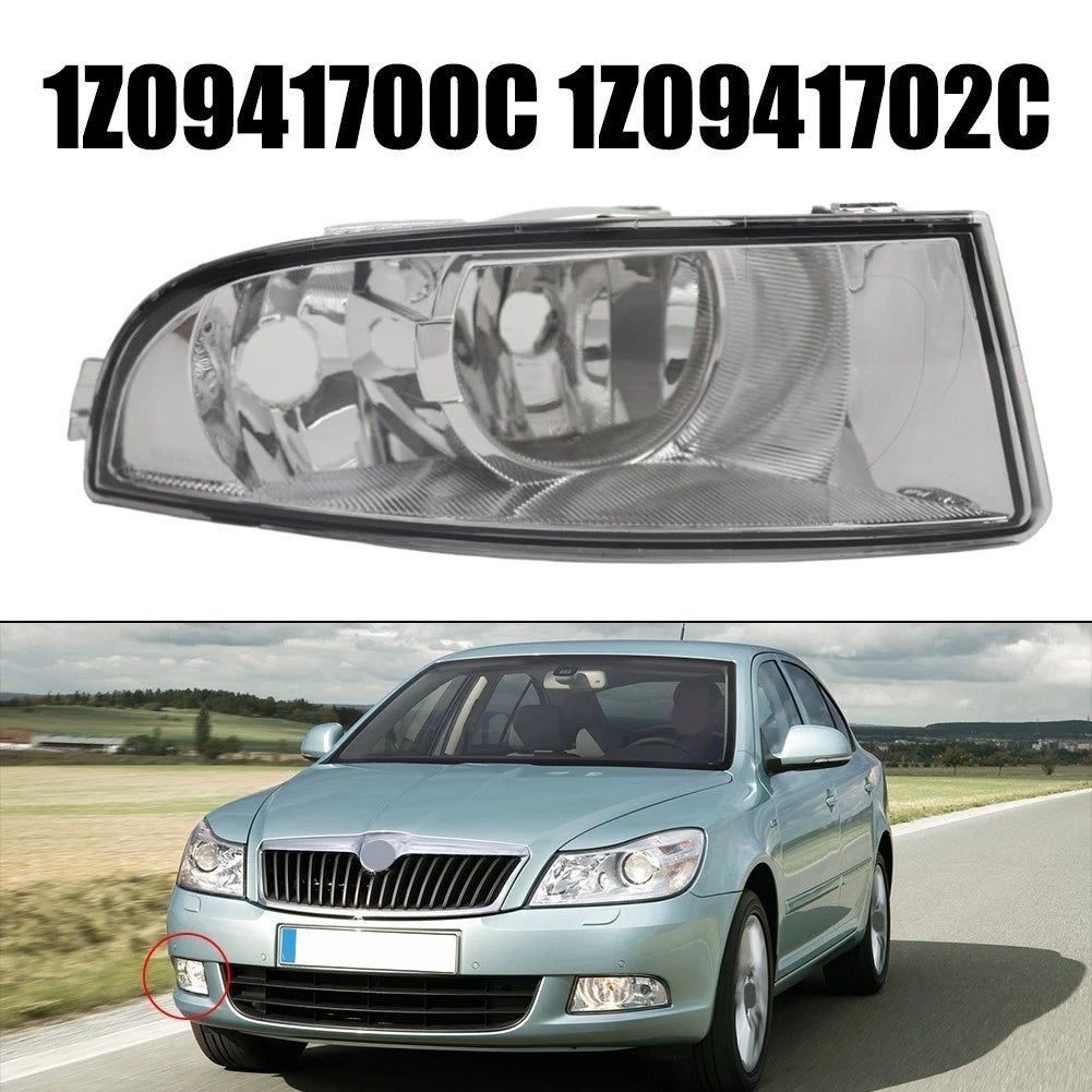 Front Right Fog Lamp Cover for Skoda Octavia (2009–2013) No Bulb