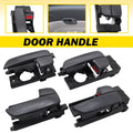 4x Inside Door Handle Set for 2006-2011 Hyundai Accent GLS GS