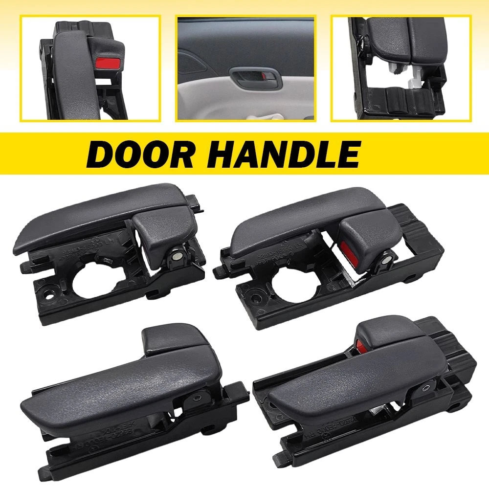 4x Inside Door Handle Set for 2006-2011 Hyundai Accent GLS GS