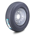 Set of 4 Trailer Tires ST235/80R16 10-Ply E 124M with Silver Mod Rim