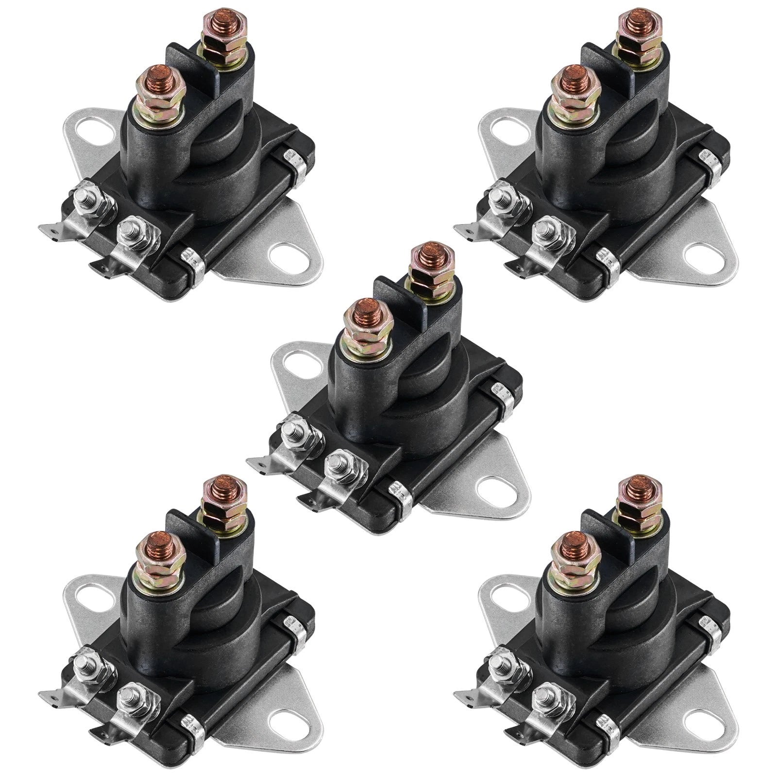 Set of 5 Starter Solenoid Relays for Mercury Marine 25HP 40HP (1989)