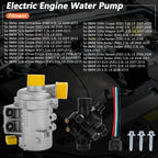 Electric Engine Water Pump 3.0L L6 for BMW 128i Convertible (E88)