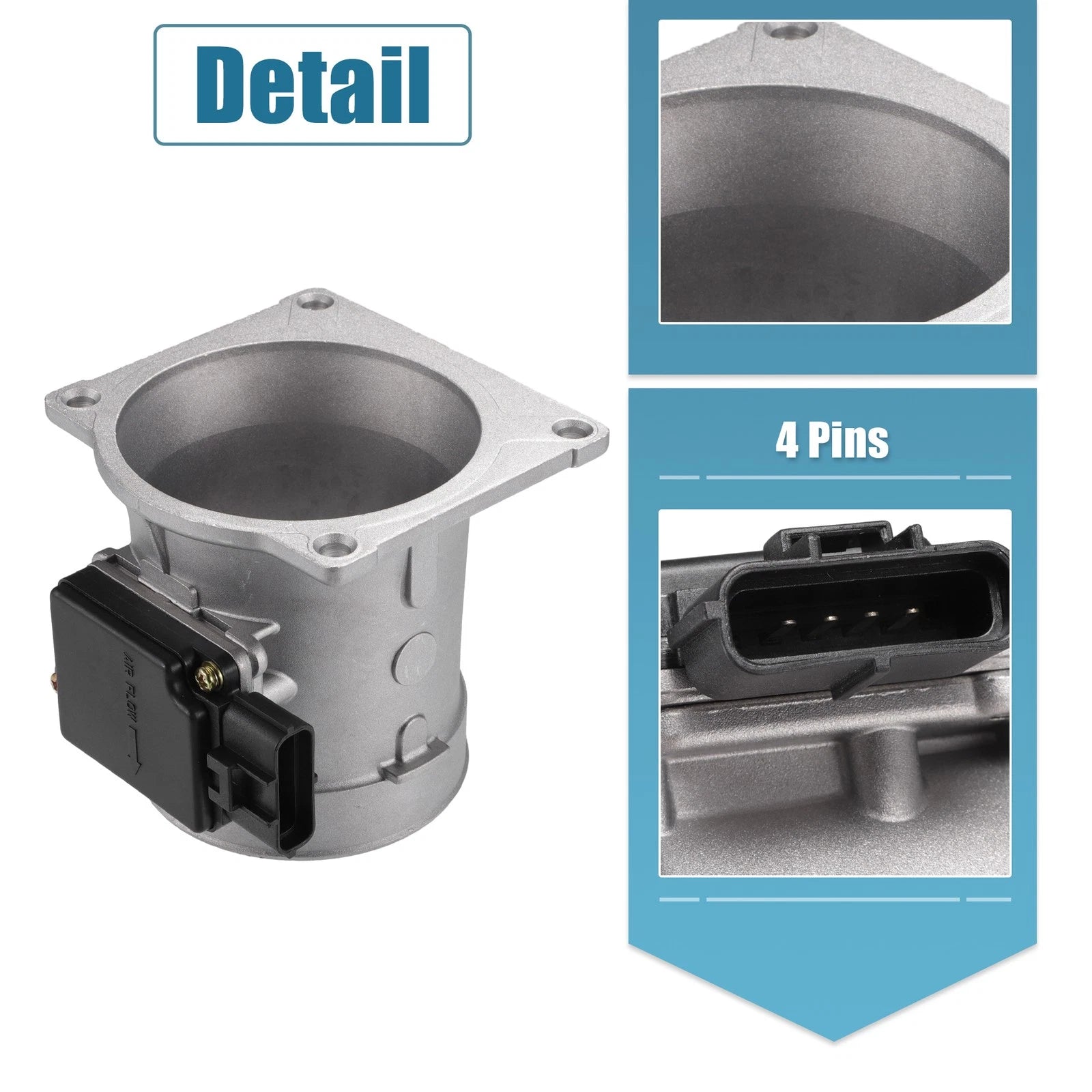Mass Air Flow Sensor for Ford Expedition (1997–1998) No.F8LF-12B579-AA