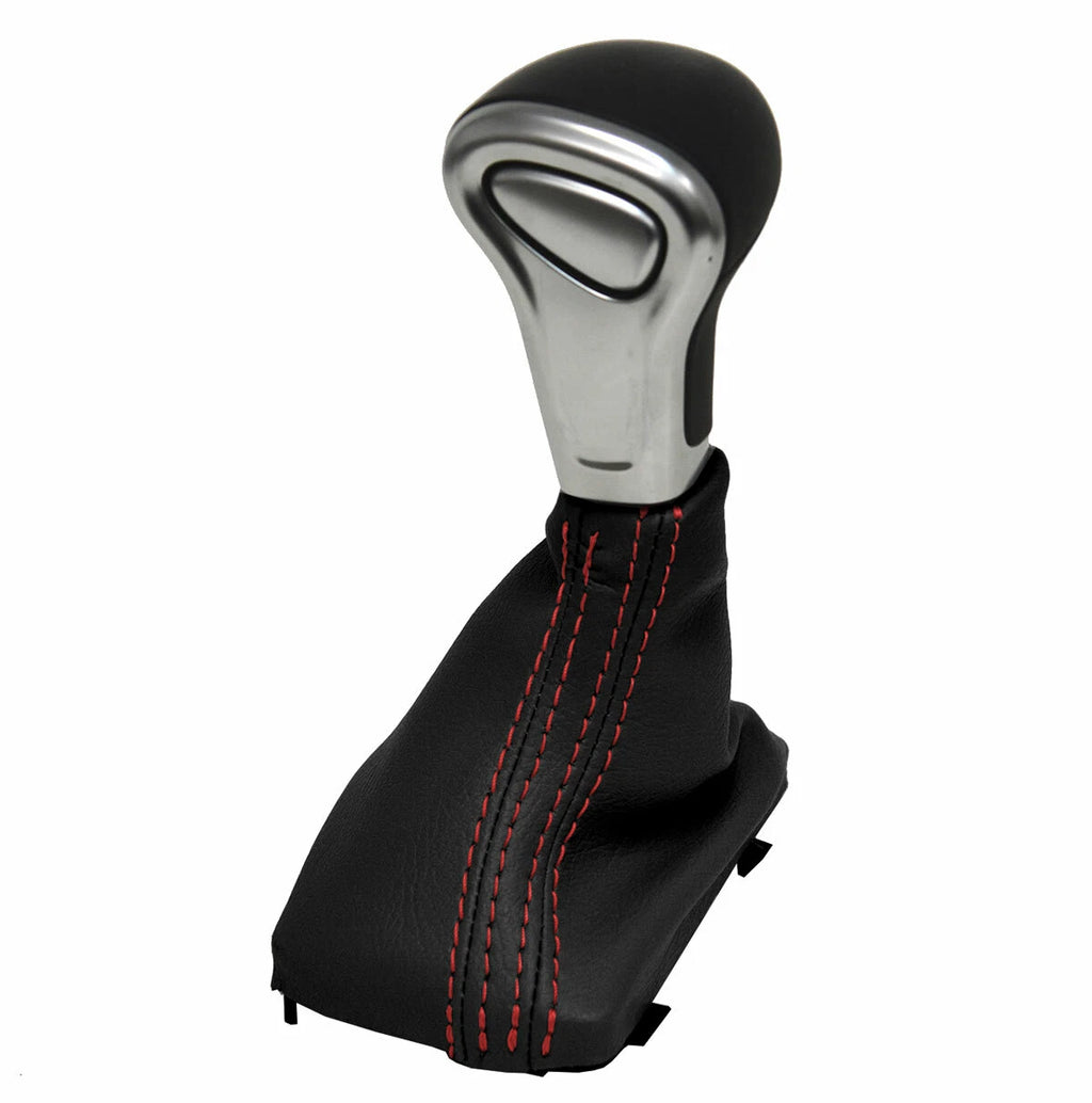 Automatic Shift Boot Cover for Audi A5 (2008–2016) Red Stitch
