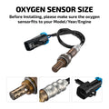 2X O2 Oxygen Sensor for GMC Savana 3500 (1996–2000) 234-4018