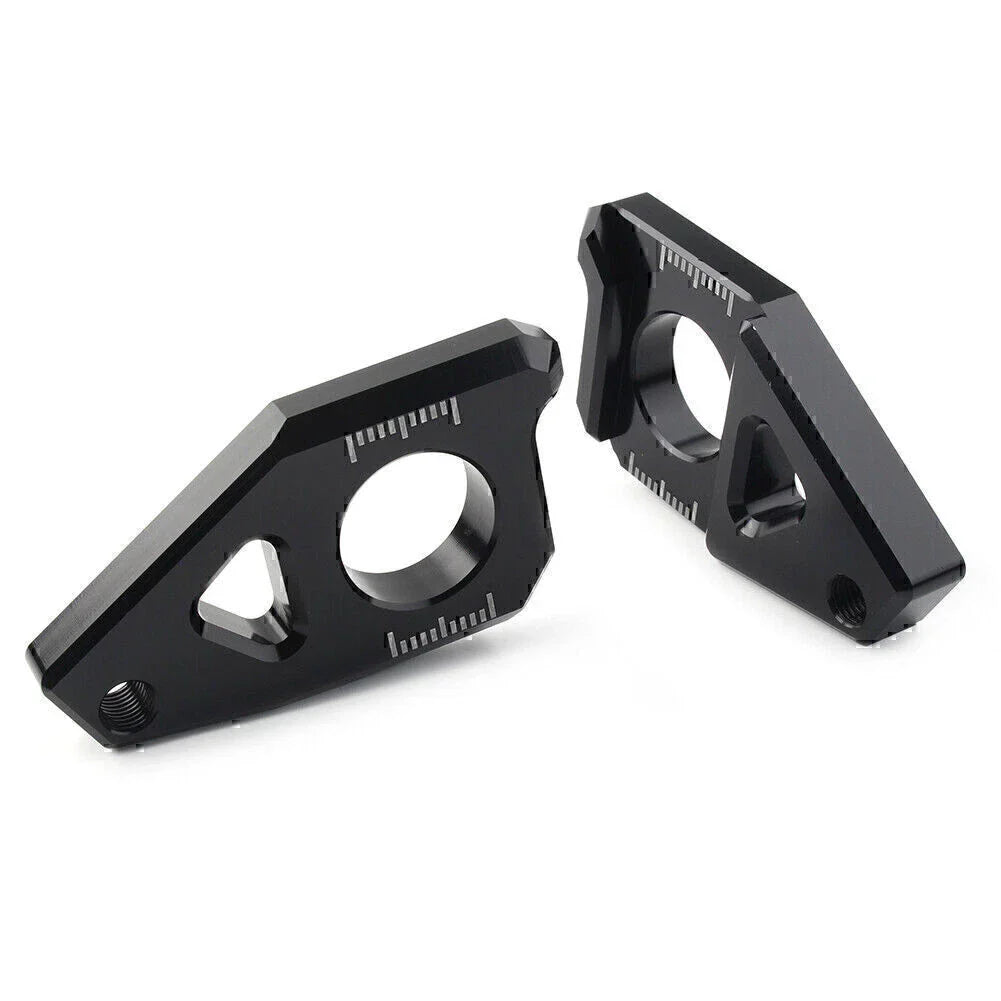 Motorcycle Axle Spindle Chain Adjuster Blocks for Yamaha YZF FZ8 FZ1 TMAX (2010-2017)